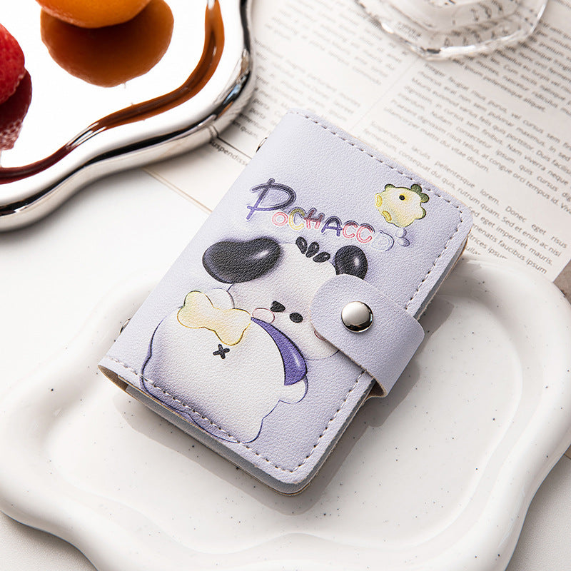 Mary Cartoon Cute Large Capacity Multiple Slots Card Holder