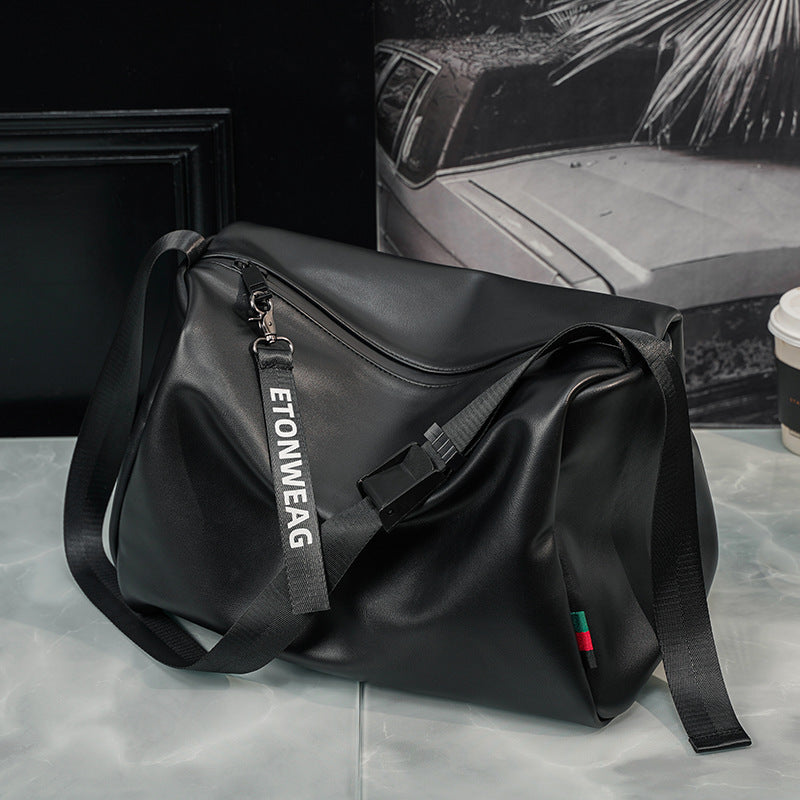 Men's Trendy Large Capacity Fashion Horizontal Short-distance Men's Messenger Bags