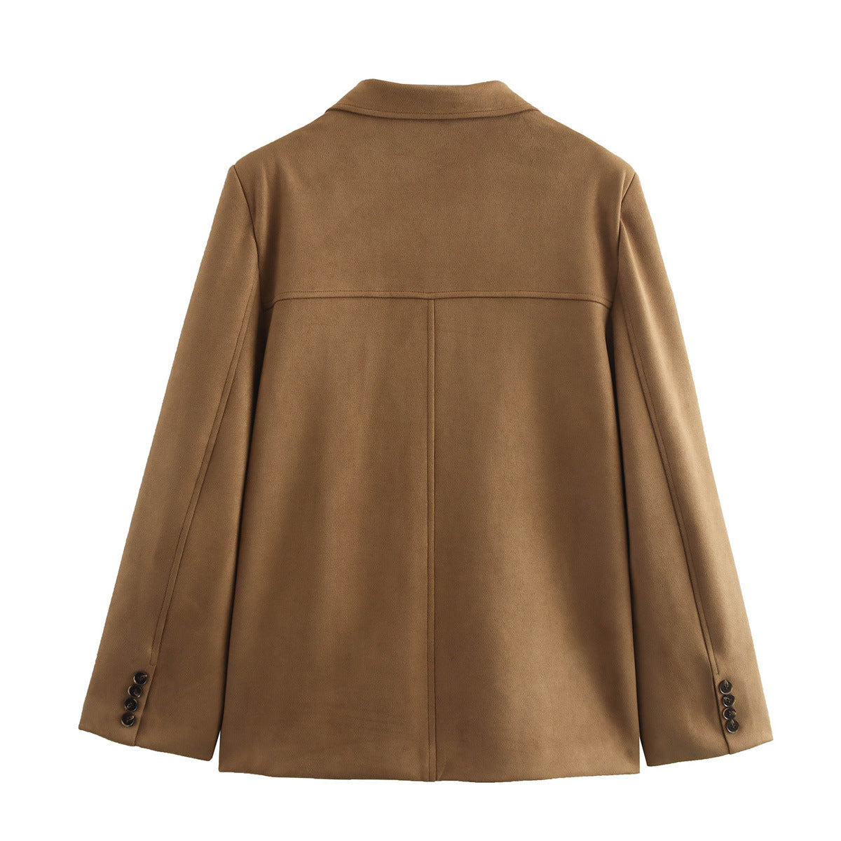Women's New Autumn Fashion Suede Single-breasted Blazers