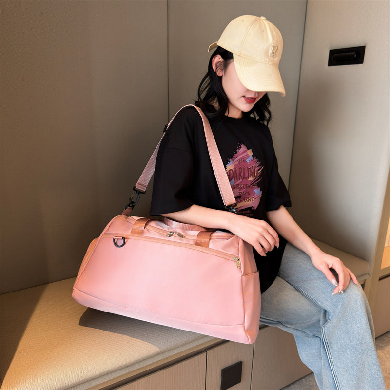 With Shoe Compartments Can Store Dry Travel Bags