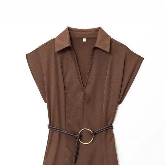 Women's Design Sense Niche Slim Fit Slimming Dresses