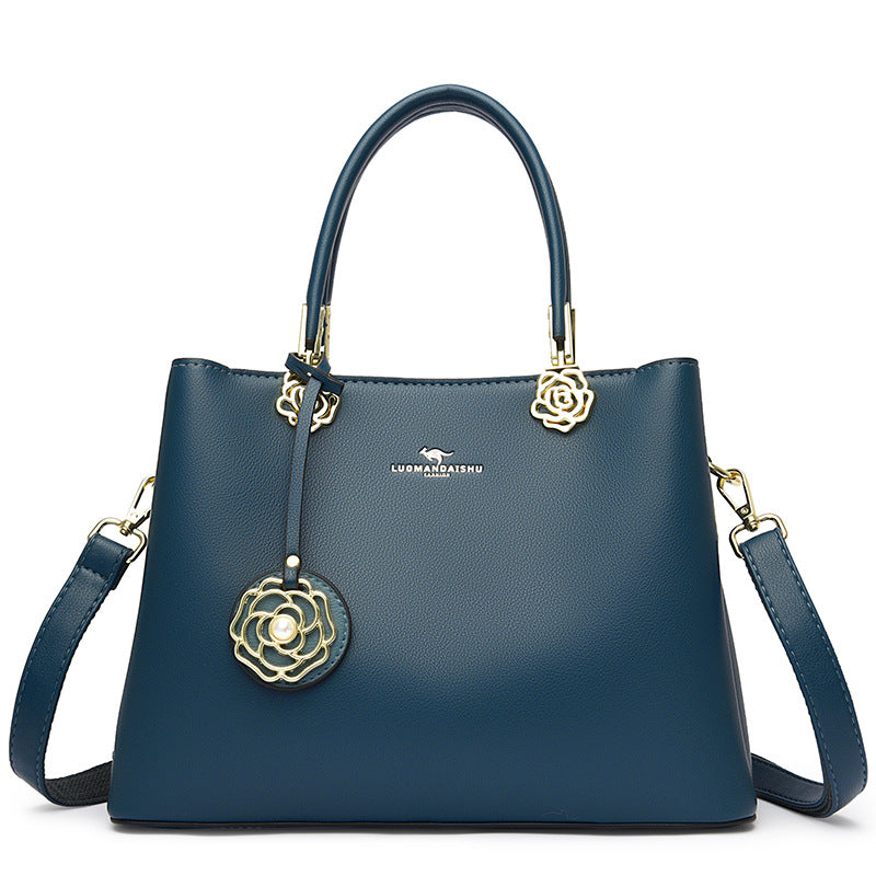 Women's Large Capacity Commuter Style Soft Fabric Handbags