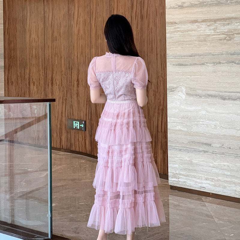 Sky Slimming Gentle Lace Fairy Dress Dresses