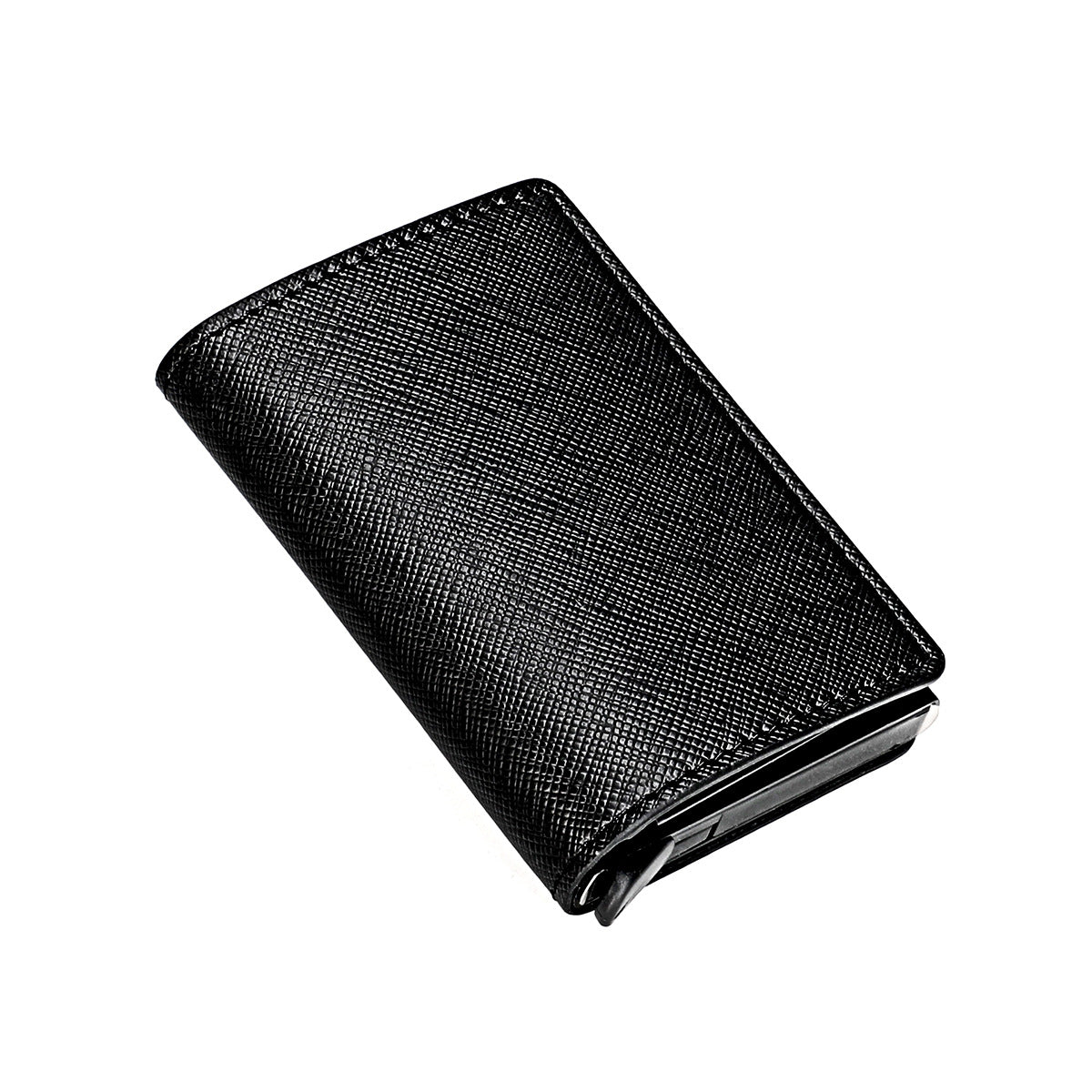Automatic Pop-up Credit Metal Aluminum Box Card Holder