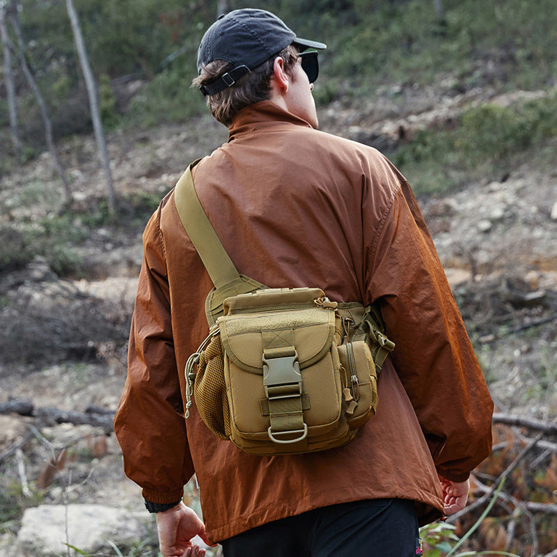 Men's Large Capacity Saddle Lure Accessory Fishing Sports Backpacks