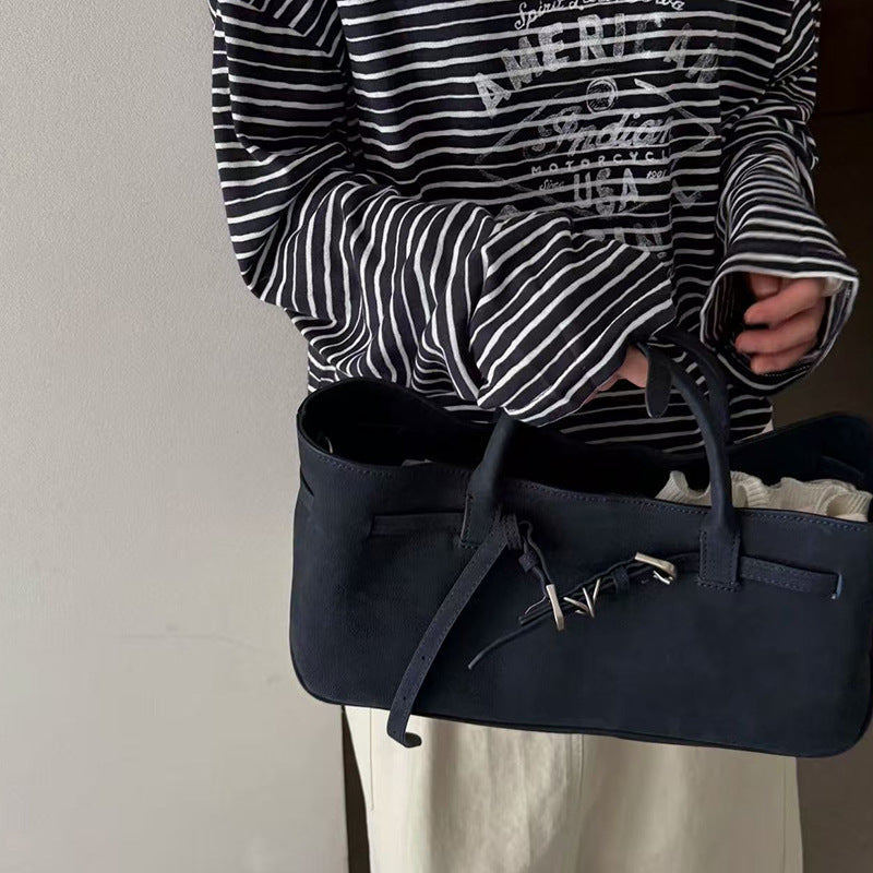 Korean Suede Hand Matte Cowhide Hand-held Buckle