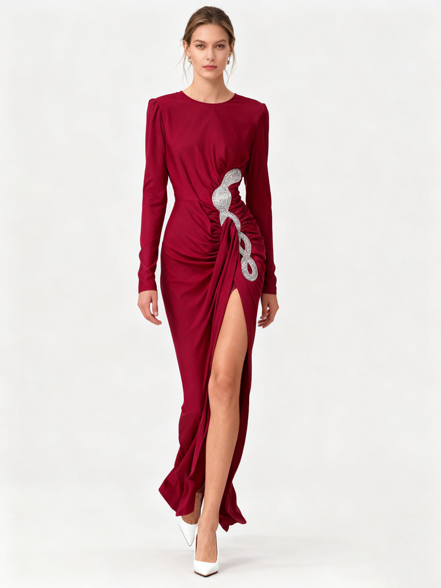 Women's Long Dress Autumn High-grade Fashion Sleeve Dresses