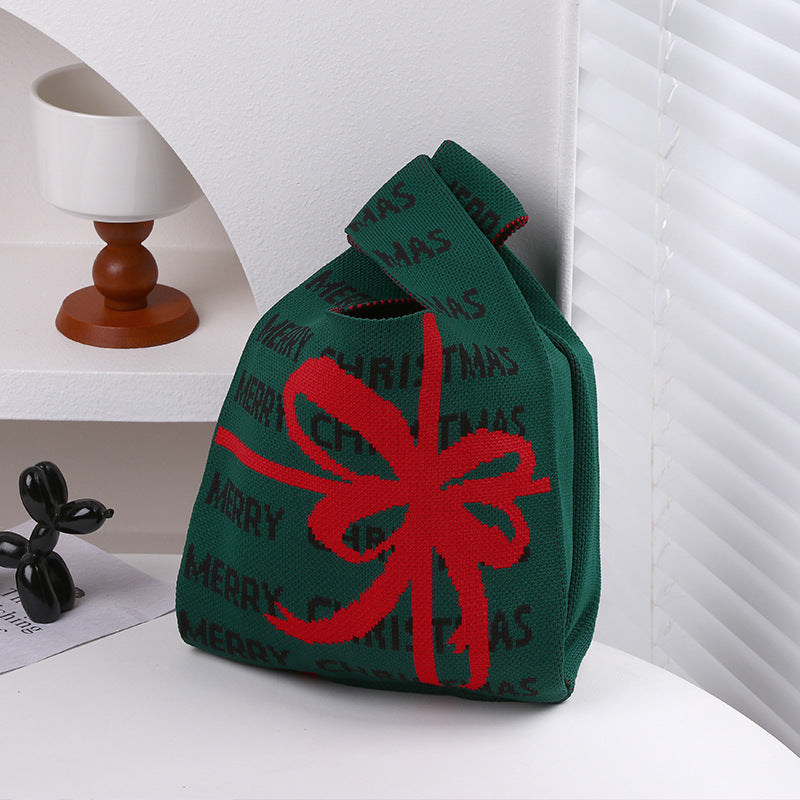 Women's Christmas Fresh Series Personal Leisure Trendy Handbags