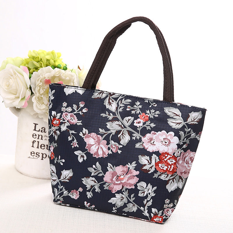 Women's Oxford Cloth Lunch Box Mummy Portable Bags