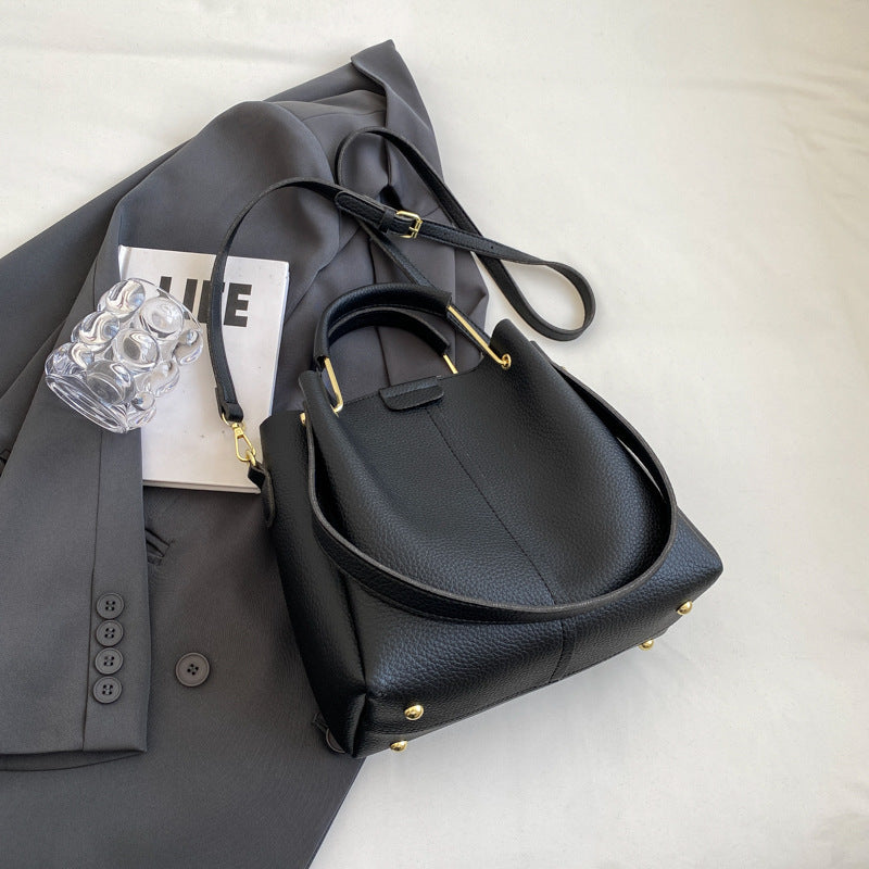 Women's Popular Summer Korean Textured Portable Crossbody Bags