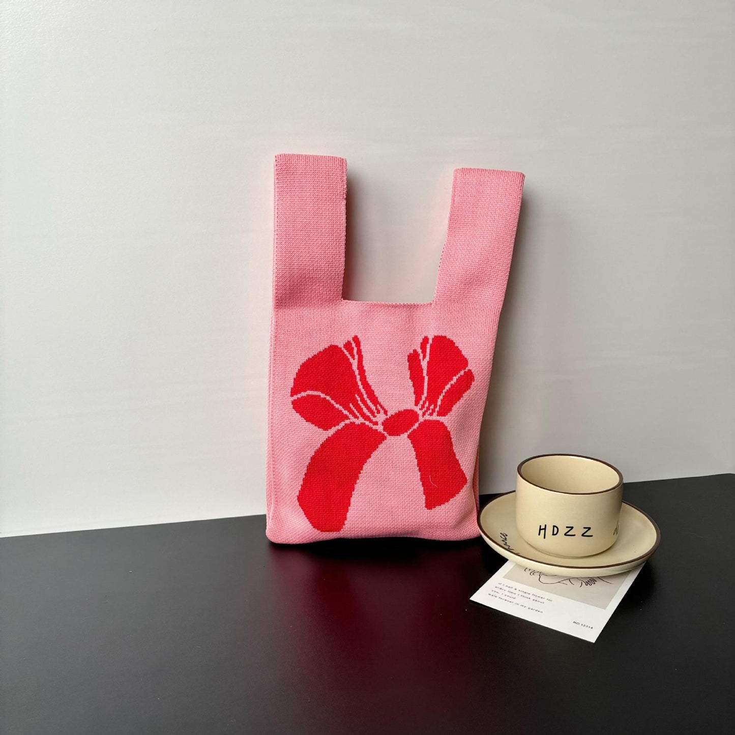 Cartoon Wrist Large Capacity Minority Hand Handbags