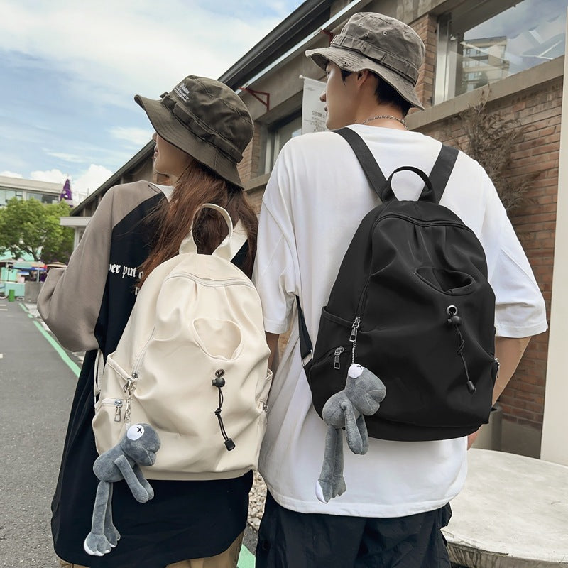 Women's Large Capacity Waterproof Nylon Camp College Middle School Students' Schoolbags