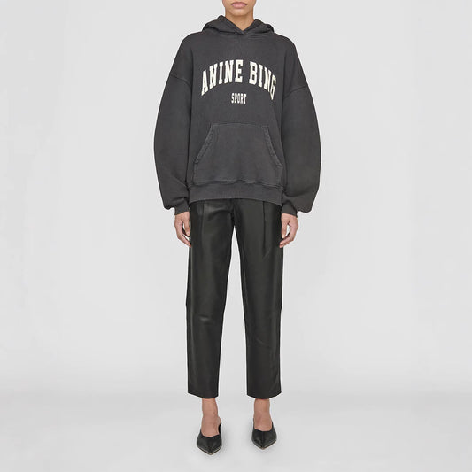 Women's Niche Classic Letter Printing Dyed Fried Color Sweaters