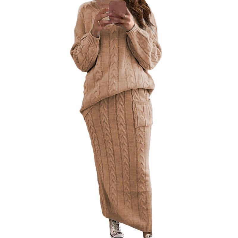 Women's Trendy Fashion Twist Flower Needle Sweaters