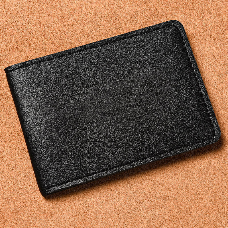 Blank Color Driving License Leather Protective Id Package