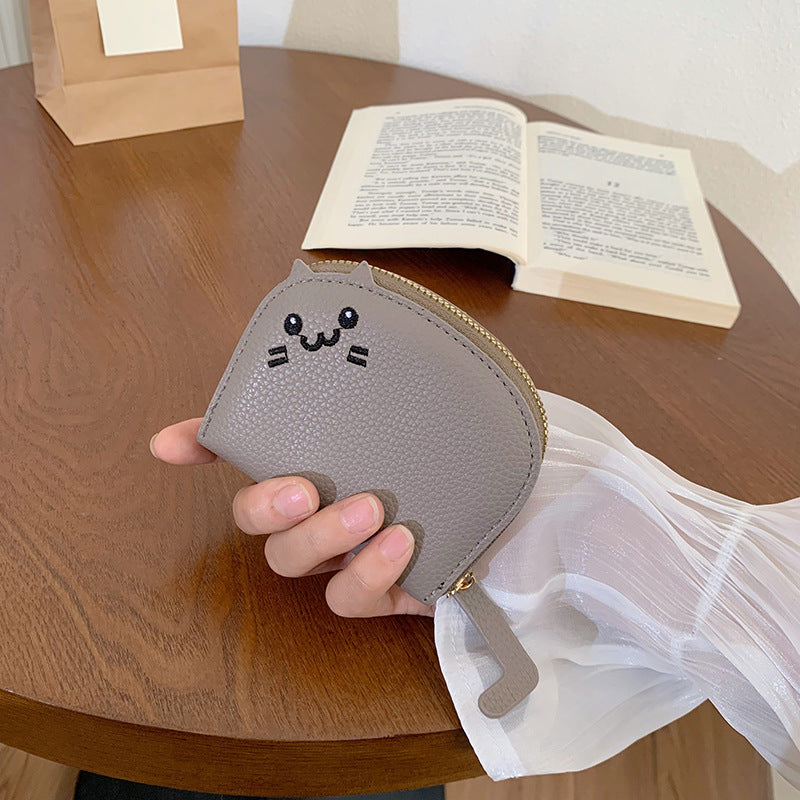 Women's Cute Multiple Slots Advanced Cartoon Change Ladies Wallets