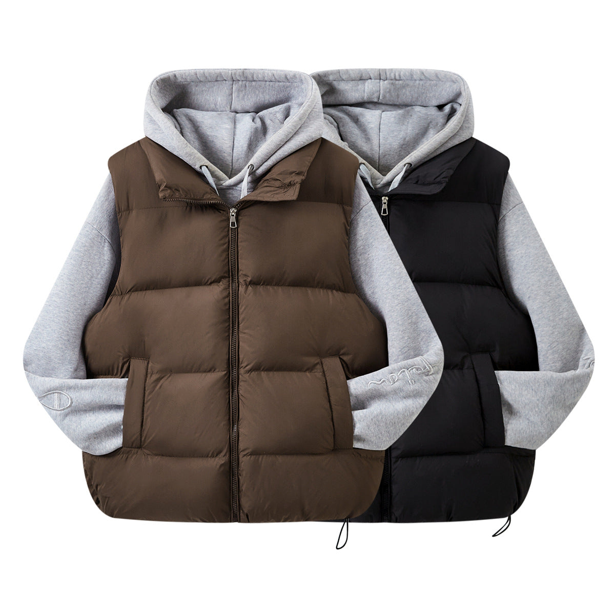 Winter Waistcoat Loose Warm Stand Collar Women's Vest