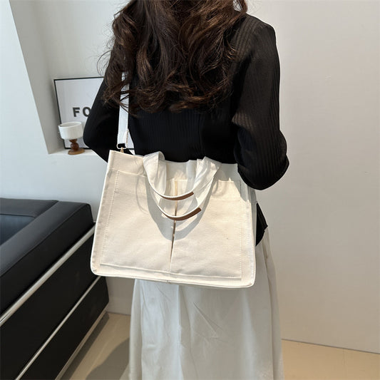 Large Capacity Totes Winter Retro Style Bags