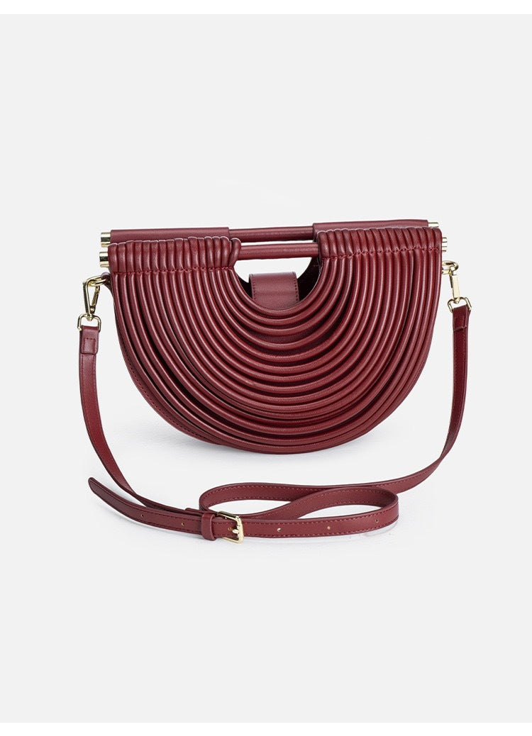 Bamboo Simple Hand-knitted Force Clutch Fashion Evening Bags