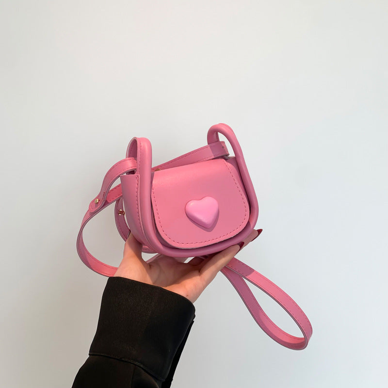 Fashion Mini Female With Hearts Spring Shoulder Bags