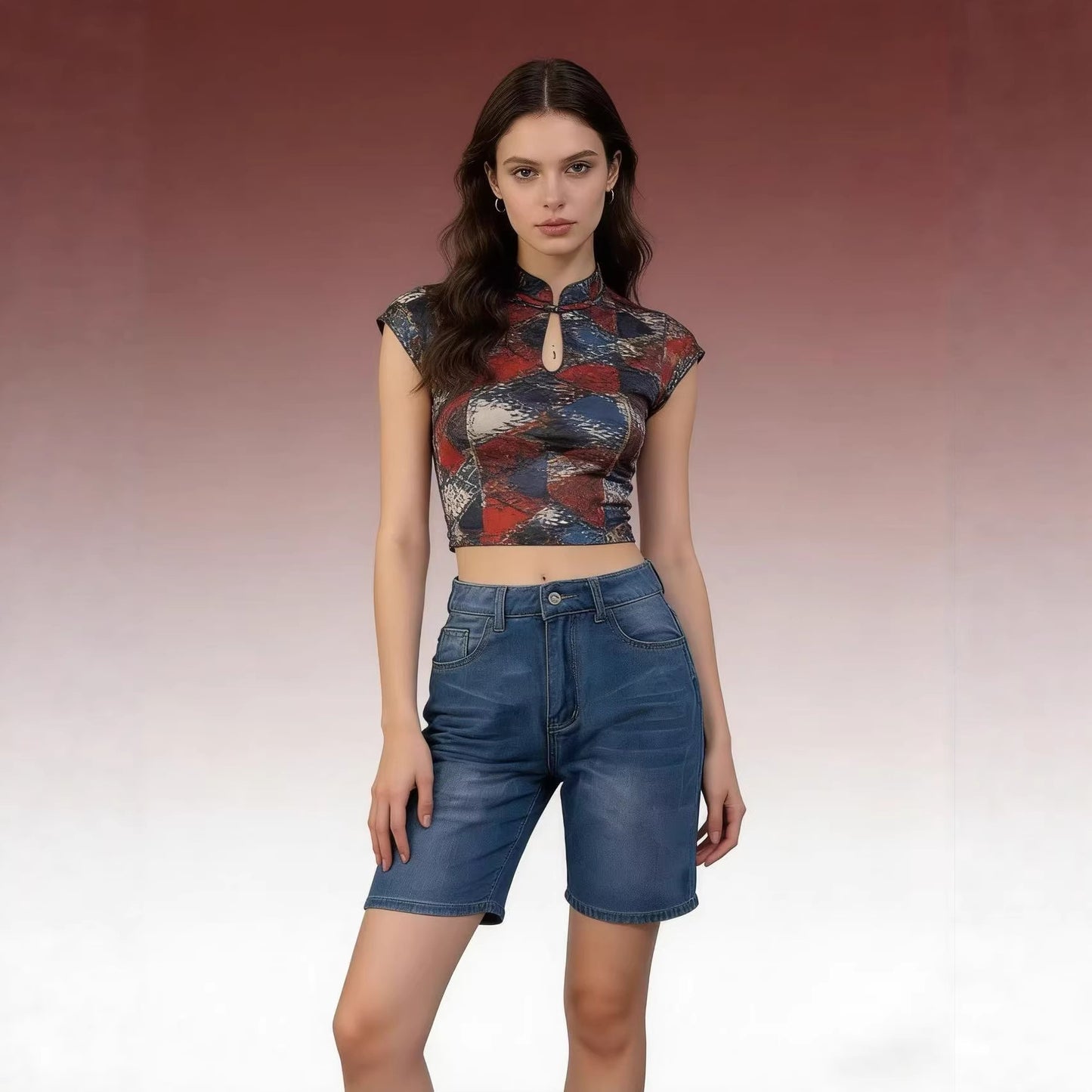 Unique Women's Fashion Casual Cool Slim Jeans