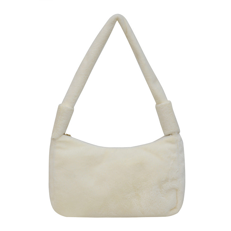 Women's Plush Popular Underarm Fashion Trendy Western Bags