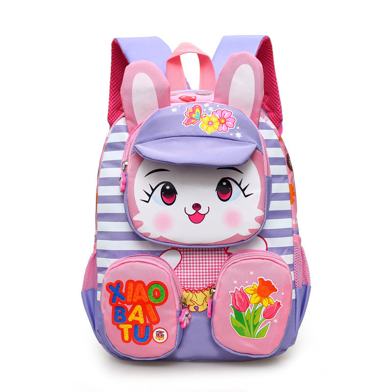 Children's Burden Alleviation Primary P Cartoon Kindergarten School Bags