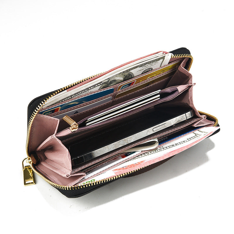 Women's Clutch Long Korean Multifunctional Mobile Female Ladies Wallets