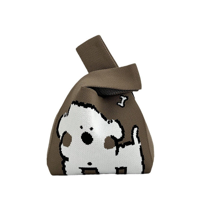 Women's Summer High-grade Large Capacity Knitted Portable Bags