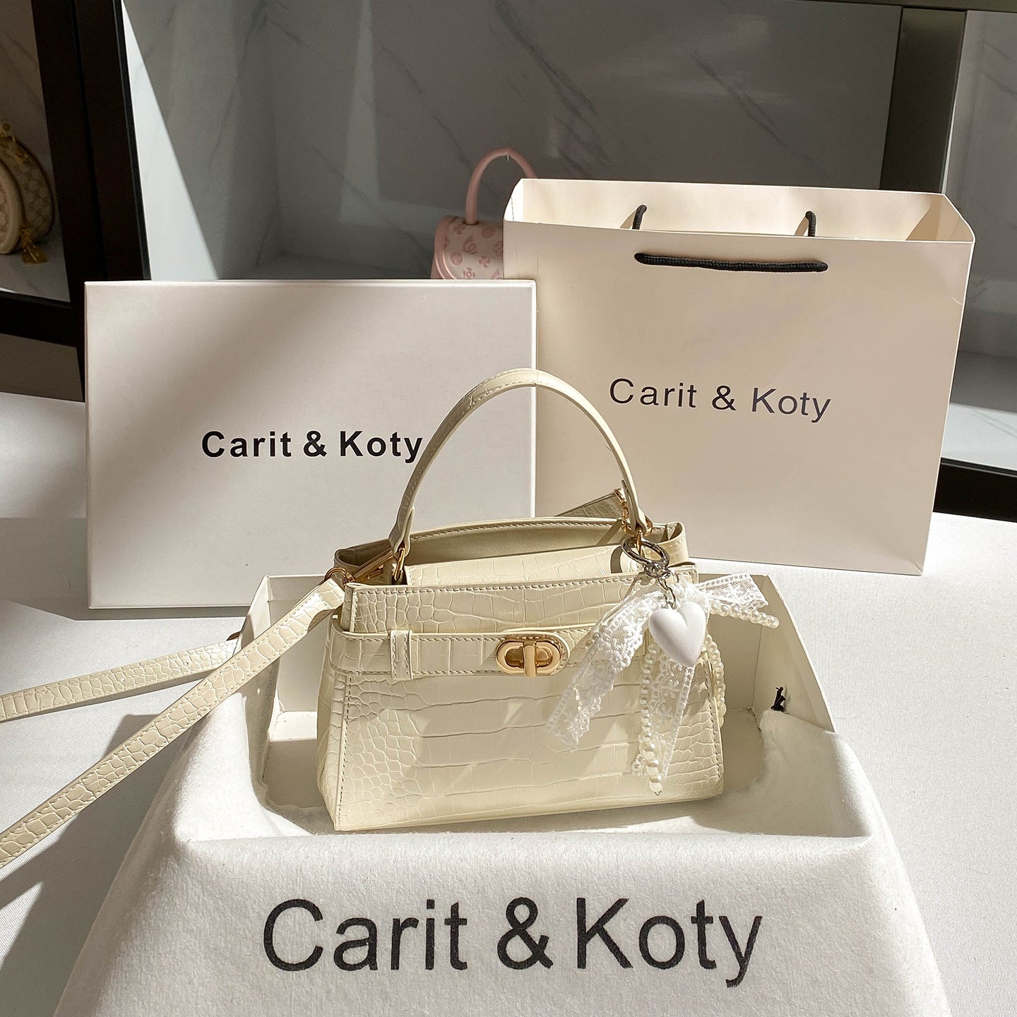 Fashion Crocodile Pattern Kelly High Sense Bags