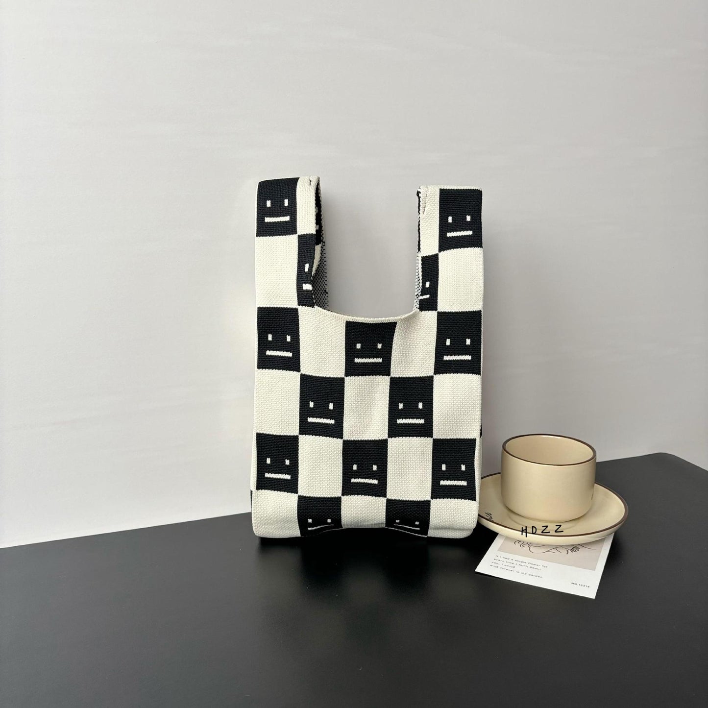 Cartoon Wrist Large Capacity Minority Hand Handbags