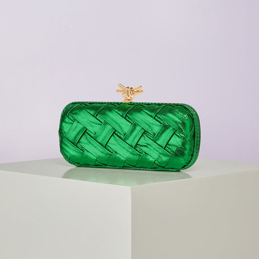 Casual Women's Woven Clutch Fashion Banquet Evening Bags