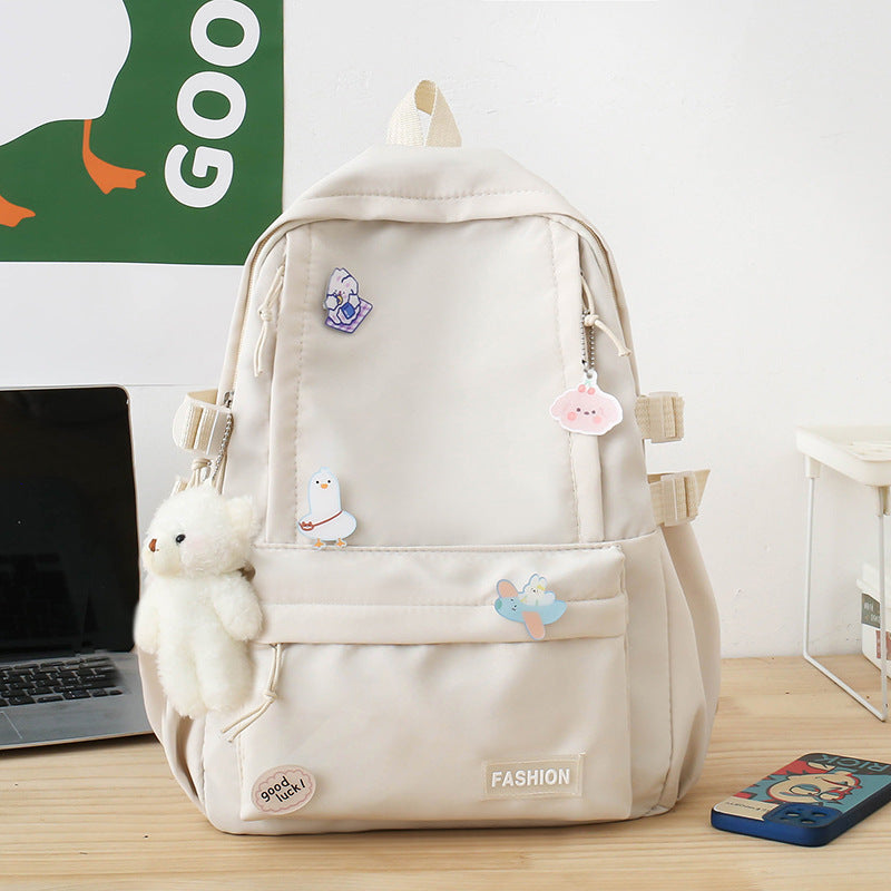 Junior High Female Large Capacity Versatile Middle School Students' Schoolbags