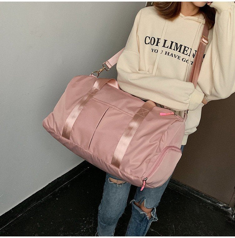 Printable Dry Wet Separation Swimming Sport Travel Bags