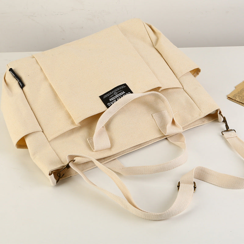 Canvas Thickened Leisure Computer Simple Portable Crossbody Bags