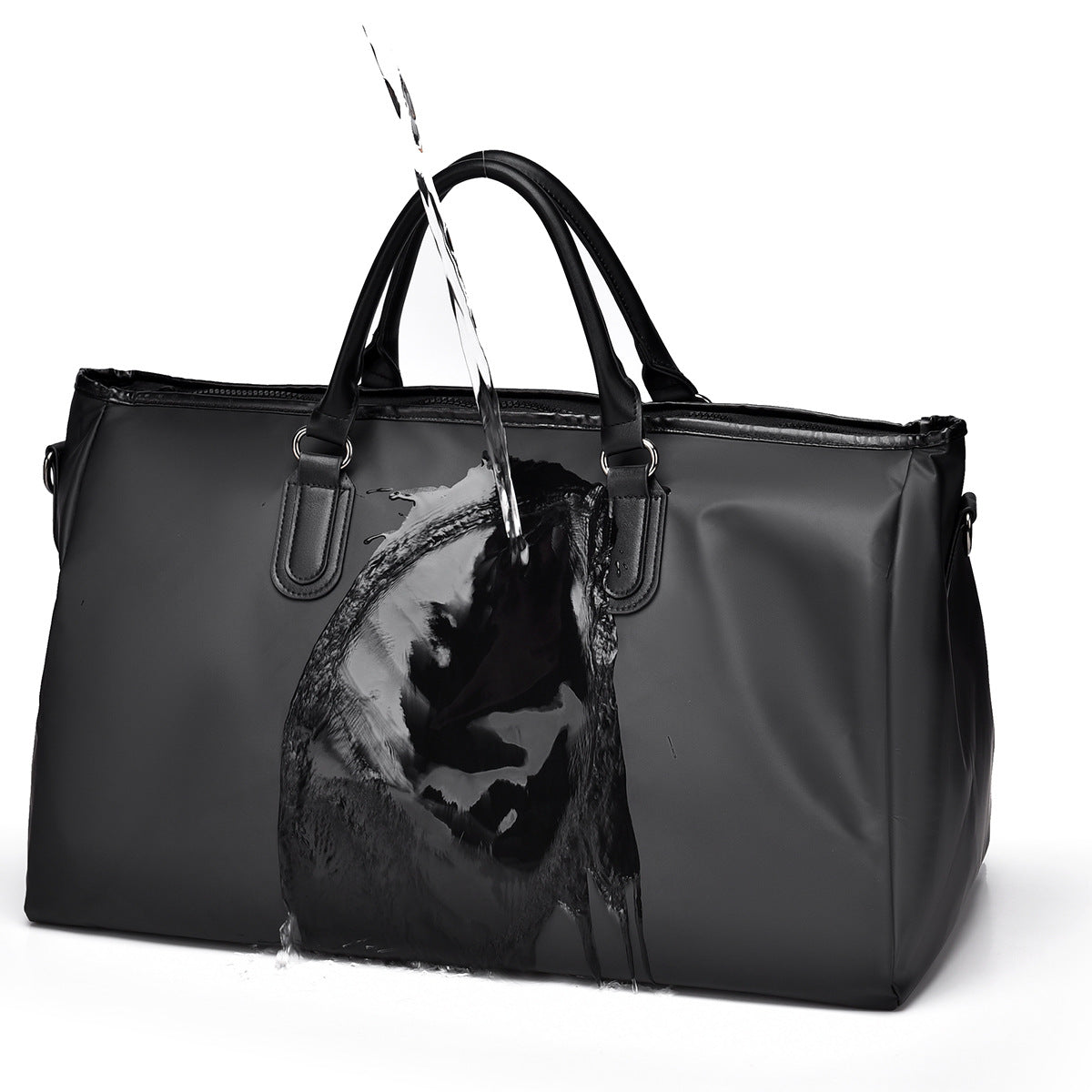 Men's Large Capacity Portable Fashion Commute Trendy Travel Bags