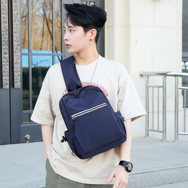 Men's Large Capacity Oxford Fabric Street Trendy Men's Messenger Bags