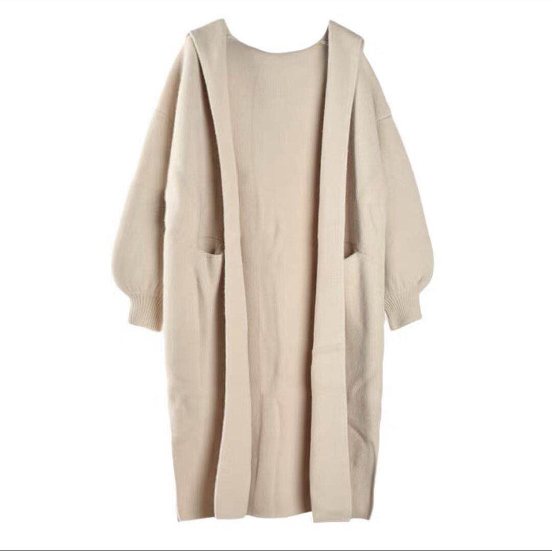 Women's Korean Idle Style Gentle Knitted Long Sweaters