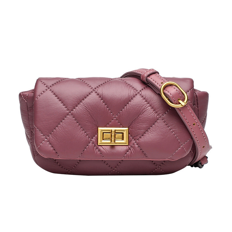 Women's Diamond Embroidery Thread Chain Textured Popular Crossbody Bags