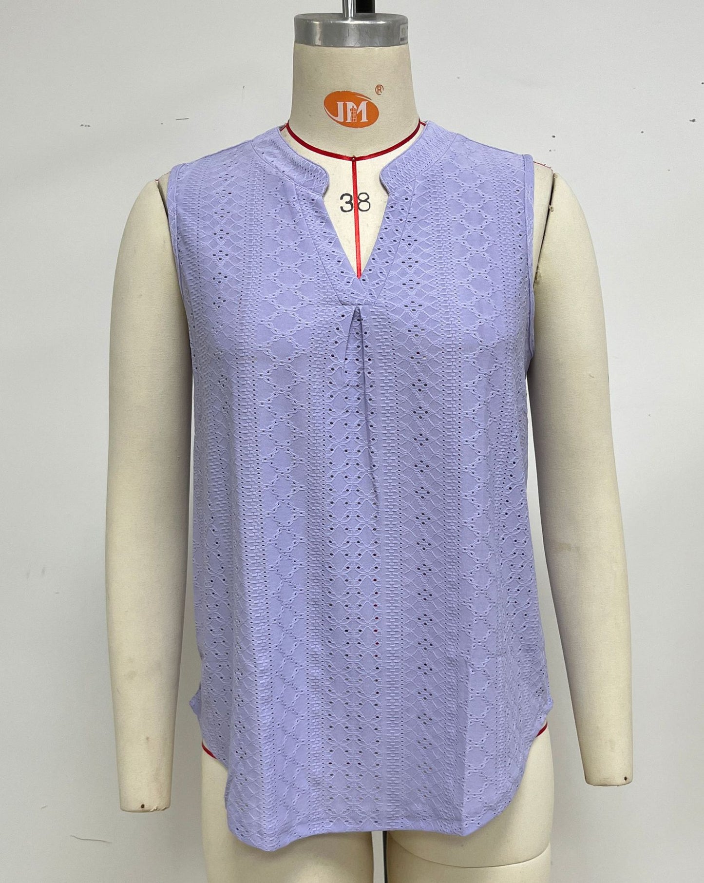 Women's Summer Solid Color Pullover Sleeveless Loose Vests