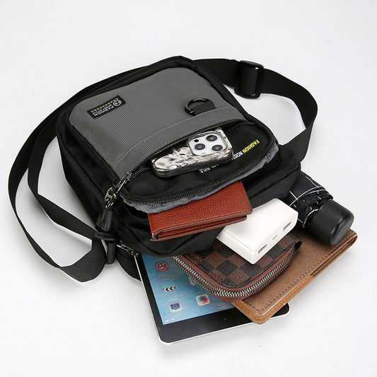 Men's Large Capacity Oxford Cloth Waterproof Fashionable Men's Shoulder Bags