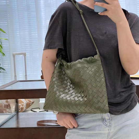 Women's Handmade Woven Fashionable Versatile Large Capacity Crossbody Bags