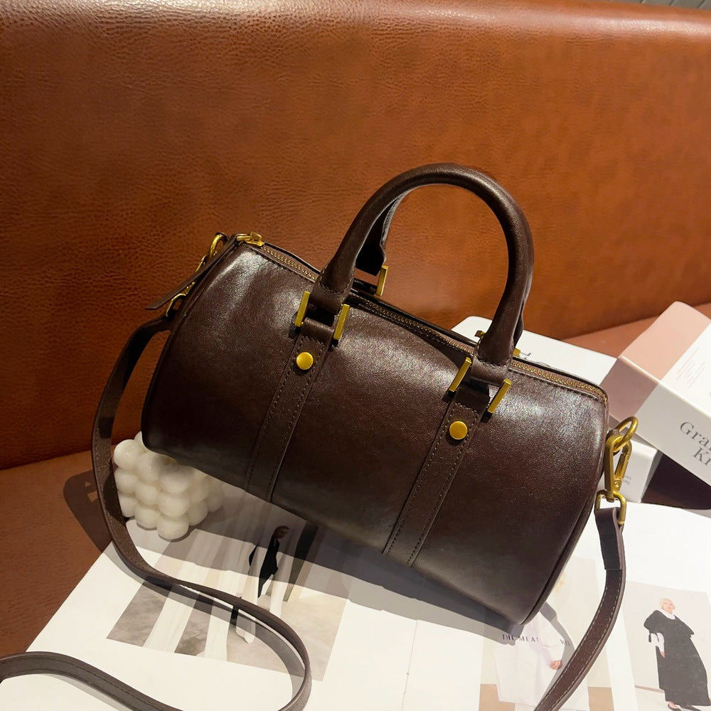 Women's Light Luxury Western Style Boston Vegetable Crossbody Bags