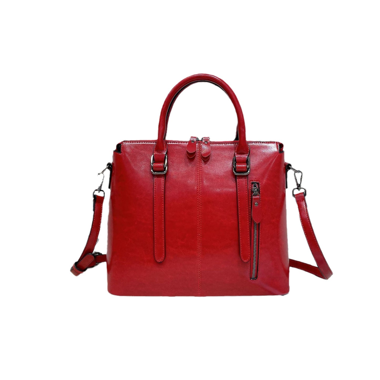 Popular Classy Women's Leather Retro High-grade Handbags