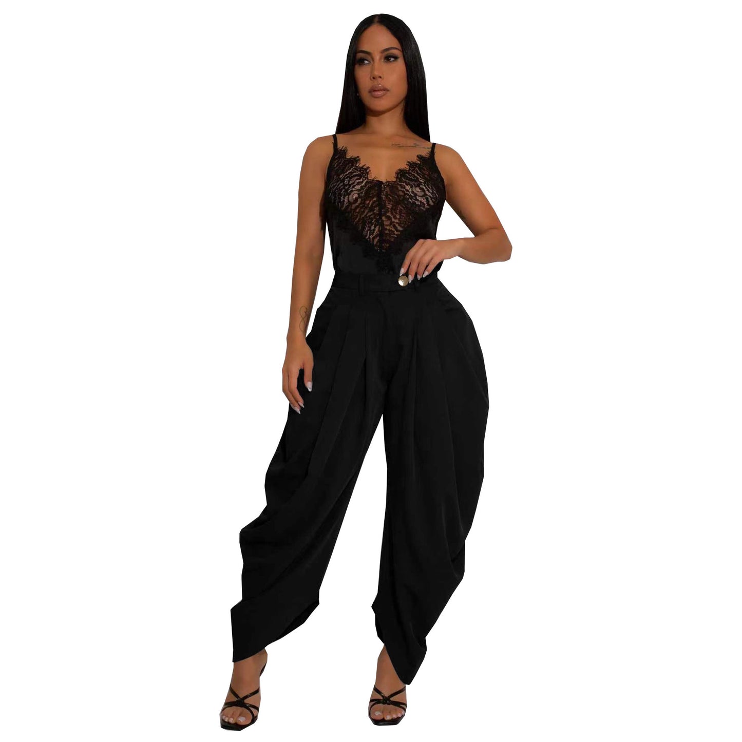Women's Pure Color Sexy City Discount Personalized Pants