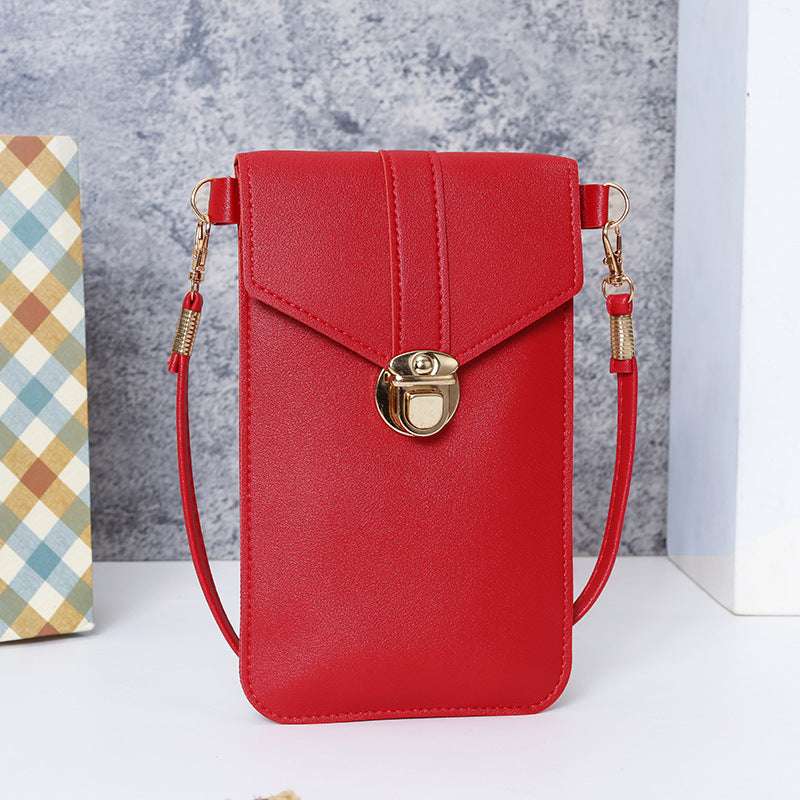 Women's Touch Screen Mobile Fashionable Korean Fashion Coin Purses