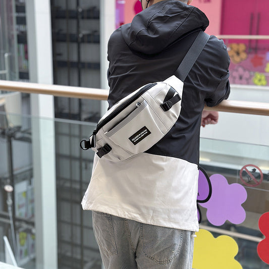 Men's Waterproof Tooling Style Fashion Large Capacity Men's Chest Bags