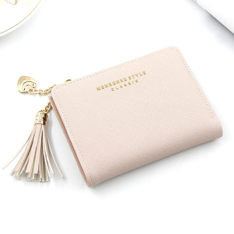 Women's Fashion Large Capacity Multifunctional Clutch Short Ladies Wallets