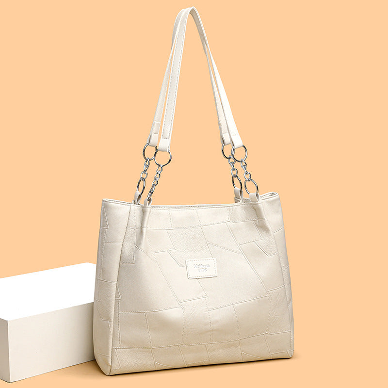 Women's Capacity Totes Retro Commuter Light Luxury Shoulder Bags