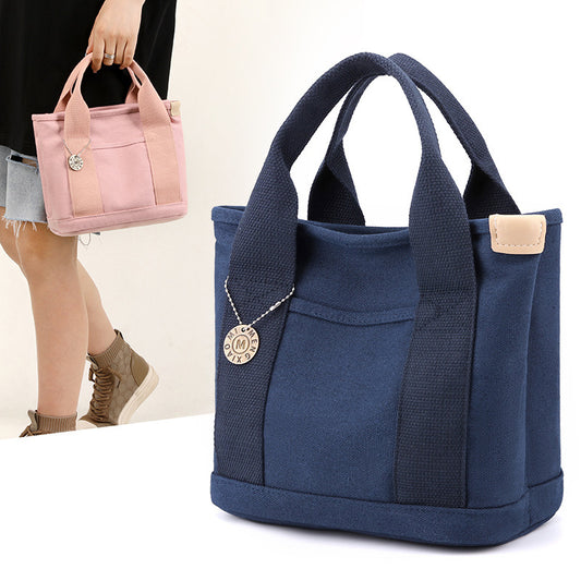 Women's Canvas Out Clutch Large Capacity Tote Bags